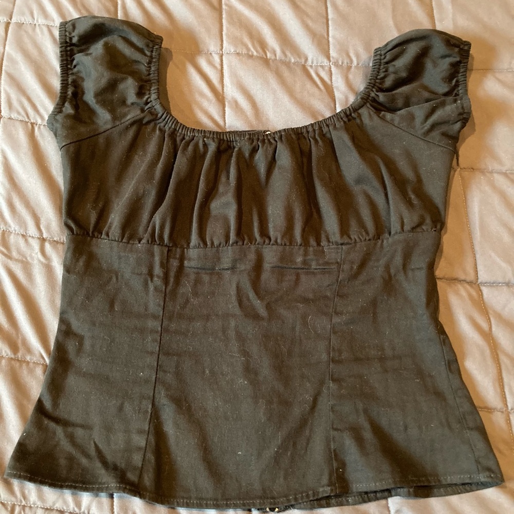 Pinup Couture Old Style Peasant Top